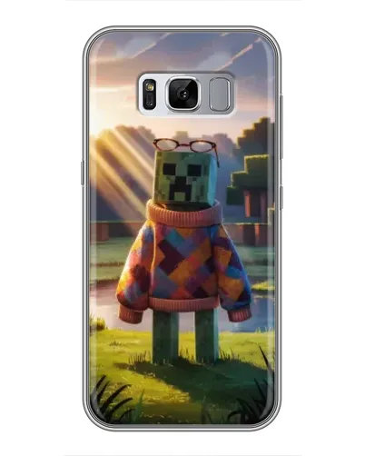 Чехол для Samsung Galaxy S8 Plus (G955) с картинкой «Крипер в свитере»