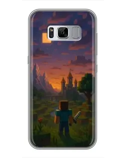 Чехол для Samsung Galaxy S8 Plus (G955) с картинкой «Стив у башни»