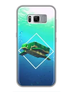 Чохол для Samsung Galaxy S8 Plus (G955) з картинкою «Черепаха Minecraft» Чохол для Samsung Galaxy S8 Plus (G955) з картинкою «Черепаха Minecraft»
