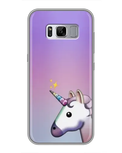 Чехол для Samsung Galaxy S8 Plus (G955) с картинкой «Единорог градиент» Чехол для Samsung Galaxy S8 Plus (G955) с картинкой «Единорог градиент»