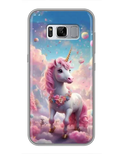 Чехол для Samsung Galaxy S8 Plus (G955) с картинкой «Единорог среди облаков» Чехол для Samsung Galaxy S8 Plus (G955) с картинкой «Единорог среди облаков»