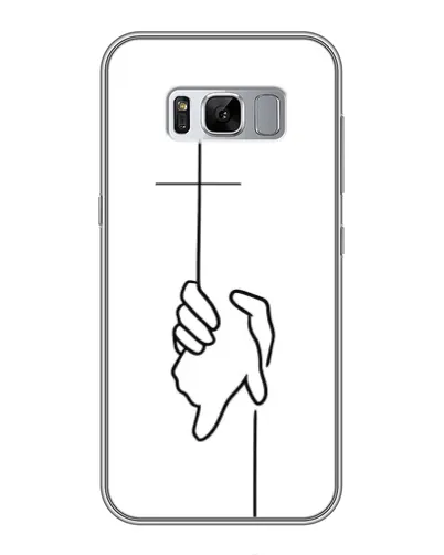 Чехол для Samsung Galaxy S8 Plus (G955) с картинкой «Рука держит»