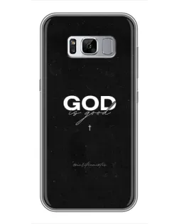 Чехол для Samsung Galaxy S8 Plus (G955) с картинкой «GOD — Бог над всем»