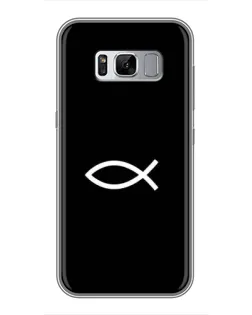 Чехол для Samsung Galaxy S8 Plus (G955) с картинкой «Символ рыбы Jesus»