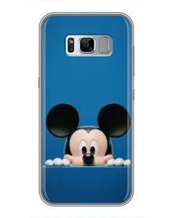 Чехол для Samsung Galaxy S8 Plus (G955) с картинкой «Микки выглядывает»