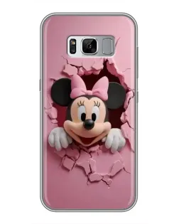 Чехол для Samsung Galaxy S8 Plus (G955) с картинкой «Минни сквозь стену»