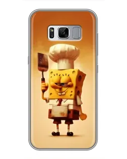 Чехол для Samsung Galaxy S8 Plus (G955) с картинкой «Губка Боб повар»