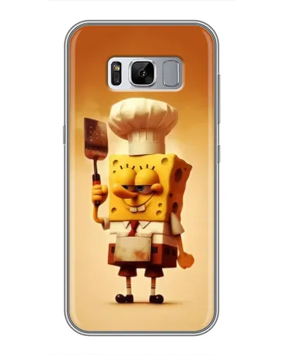 Чехол для Samsung Galaxy S8 Plus (G955) с картинкой «Губка Боб повар»