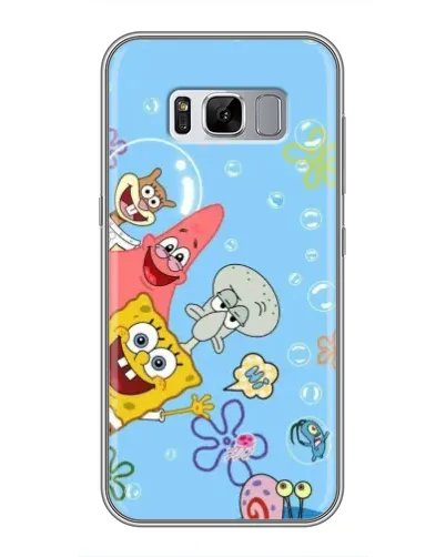 Чехол для Samsung Galaxy S8 Plus (G955) с картинкой «Веселые пузырьки»