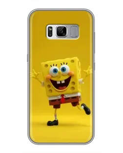 Чехол для Samsung Galaxy S8 Plus (G955) с картинкой «Позитивный Губка Боб»