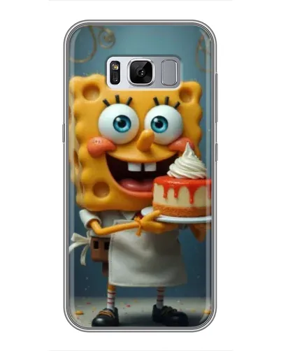 Чехол для Samsung Galaxy S8 Plus (G955) с картинкой «Повар Спанч Боб»