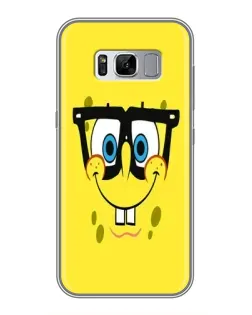Чехол для Samsung Galaxy S8 Plus (G955) с картинкой «Минималистичный Спанч Боб»