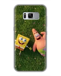 Чехол для Samsung Galaxy S8 Plus (G955) с картинкой «Друзья на лужайке»