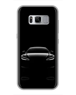 Чехол для Samsung Galaxy S8 Plus (G955) с картинкой «Силуэт Tesla Night» Чехол для Samsung Galaxy S8 Plus (G955) с картинкой «Силуэт Tesla Night»