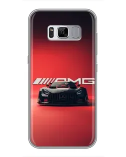 Чехол для Samsung Galaxy S8 Plus (G955) с картинкой «Mercedes AMG — красная линия»