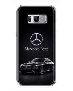 Чехол для Samsung Galaxy S8 Plus (G955) с картинкой «Mercedes — решетка радиатора»