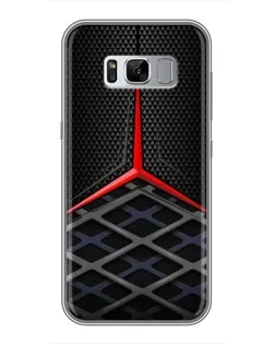 Чехол для Samsung Galaxy S8 Plus (G955) с картинкой «Mercedes Carbon Grid»