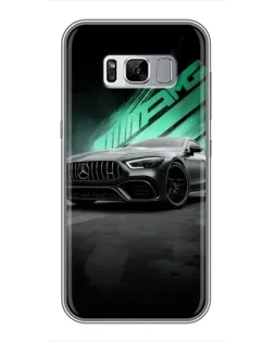 Чехол для Samsung Galaxy S8 Plus (G955) с картинкой «Темный Mercedes AMG»