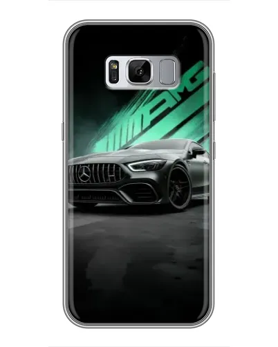 Чехол для Samsung Galaxy S8 Plus (G955) с картинкой «Темный Mercedes AMG» Чехол для Samsung Galaxy S8 Plus (G955) с картинкой «Темный Mercedes AMG»