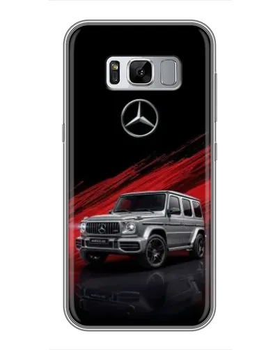 Чехол для Samsung Galaxy S8 Plus (G955) с картинкой «Mercedes G-Class красный» Чехол для Samsung Galaxy S8 Plus (G955) с картинкой «Mercedes G-Class красный»