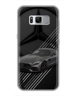 Чехол для Samsung Galaxy S8 Plus (G955) с картинкой «Mercedes AMG — графика»