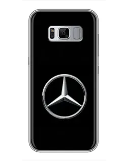 Чехол для Samsung Galaxy S8 Plus (G955) с картинкой «Mercedes классический лого»