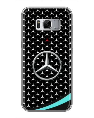 Чехол для Samsung Galaxy S8 Plus (G955) с картинкой «Mercedes — бирюзовый акцент» Чехол для Samsung Galaxy S8 Plus (G955) с картинкой «Mercedes — бирюзовый акцент»