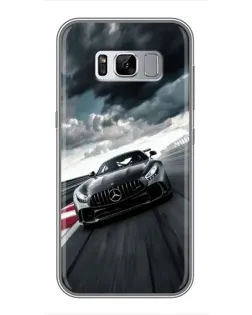Чехол для Samsung Galaxy S8 Plus (G955) с картинкой «Гоночный Mercedes AMG»