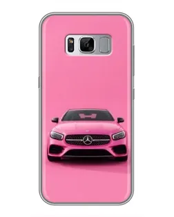 Чохол для Samsung Galaxy S8 Plus (G955) з картинкою «Рожевий Mercedes AMG» Чохол для Samsung Galaxy S8 Plus (G955) з картинкою «Рожевий Mercedes AMG»