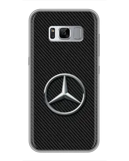 Чохол для Samsung Galaxy S8 Plus (G955) з картинкою «Карбоновий Mercedes стиль» Чохол для Samsung Galaxy S8 Plus (G955) з картинкою «Карбоновий Mercedes стиль»