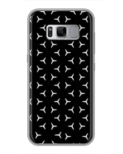 Чохол для Samsung Galaxy S8 Plus (G955) з картинкою «Mercedes паттерн зірок» Чохол для Samsung Galaxy S8 Plus (G955) з картинкою «Mercedes паттерн зірок»