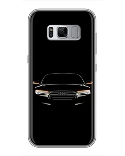 Чехол для Samsung Galaxy S8 Plus (G955) с картинкой «Audi — ночной контур»