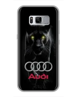 Чехол для Samsung Galaxy S8 Plus (G955) с картинкой «Пантера и Audi»