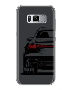 Чехол для Samsung Galaxy S8 Plus (G955) с картинкой «Задняя часть Audi — арт»