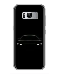 Чехол для Samsung Galaxy S8 Plus (G955) с картинкой «Взгляд Audi в темноте»