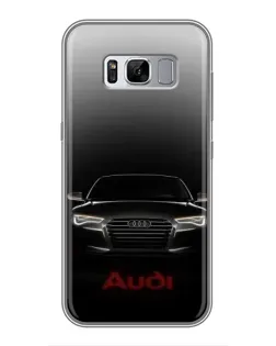 Чехол для Samsung Galaxy S8 Plus (G955) с картинкой «Audi — градиентный контур»