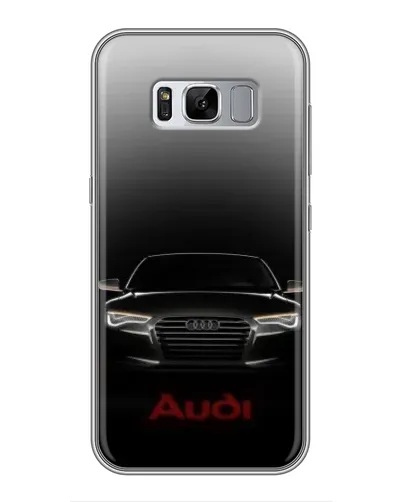 Чехол для Samsung Galaxy S8 Plus (G955) с картинкой «Audi — градиентный контур» Чехол для Samsung Galaxy S8 Plus (G955) с картинкой «Audi — градиентный контур»