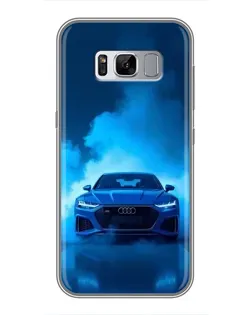 Чехол для Samsung Galaxy S8 Plus (G955) с картинкой «Audi — голубая энергия»