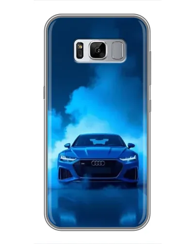 Чехол для Samsung Galaxy S8 Plus (G955) с картинкой «Audi — голубая энергия» Чехол для Samsung Galaxy S8 Plus (G955) с картинкой «Audi — голубая энергия»