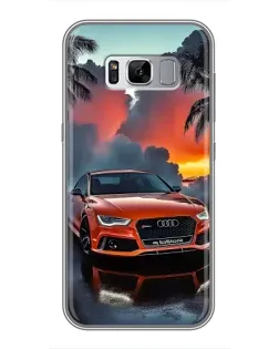 Чехол для Samsung Galaxy S8 Plus (G955) с картинкой «Audi — закат»