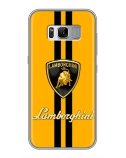 Чехол для Samsung Galaxy S8 Plus (G955) с картинкой «Lamborghini Stripe желтый» Чехол для Samsung Galaxy S8 Plus (G955) с картинкой «Lamborghini Stripe желтый»