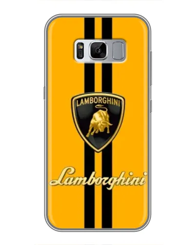 Чехол для Samsung Galaxy S8 Plus (G955) с картинкой «Lamborghini Stripe желтый» Чехол для Samsung Galaxy S8 Plus (G955) с картинкой «Lamborghini Stripe желтый»