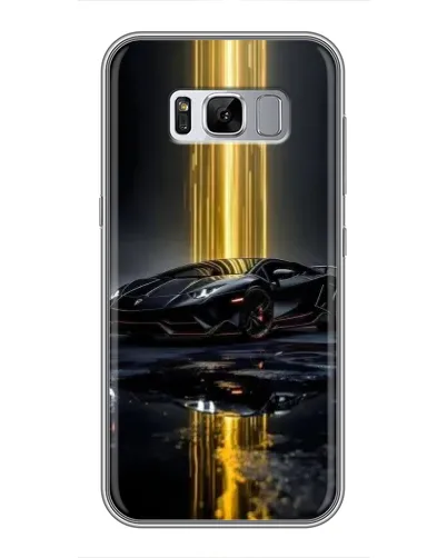 Чехол для Samsung Galaxy S8 Plus (G955) с картинкой «Ночной Lamborghini драйв» Чехол для Samsung Galaxy S8 Plus (G955) с картинкой «Ночной Lamborghini драйв»