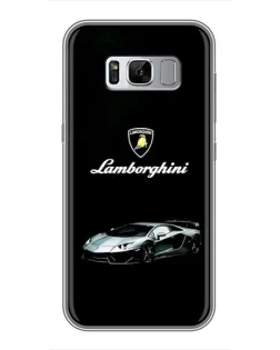 Чехол для Samsung Galaxy S8 Plus (G955) с картинкой «Логотип Lamborghini классика»