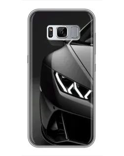 Чехол для Samsung Galaxy S8 Plus (G955) с картинкой «Lamborghini фары детализация»