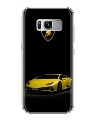 Чехол для Samsung Galaxy S8 Plus (G955) с картинкой «Lamborghini желтый акцент» Чехол для Samsung Galaxy S8 Plus (G955) с картинкой «Lamborghini желтый акцент»