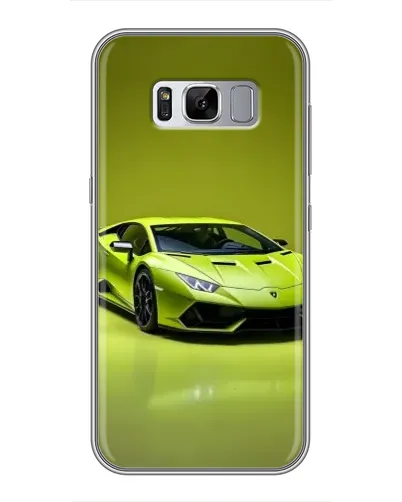 Чехол для Samsung Galaxy S8 Plus (G955) с картинкой «Салатовый Lamborghini Huracan» Чехол для Samsung Galaxy S8 Plus (G955) с картинкой «Салатовый Lamborghini Huracan»