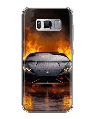 Чехол для Samsung Galaxy S8 Plus (G955) с картинкой «Lamborghini в огне» Чехол для Samsung Galaxy S8 Plus (G955) с картинкой «Lamborghini в огне»