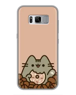 Чехол для Samsung Galaxy S8 Plus (G955) с картинкой «Кофейный Пушин»