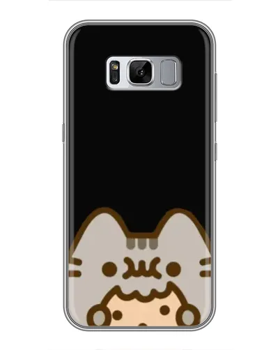 Чехол для Samsung Galaxy S8 Plus (G955) с картинкой «Пушин на черном»